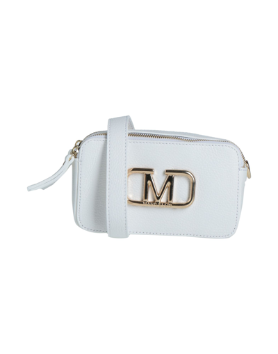 Shop Marc Ellis Woman Cross-body Bag White Size - Soft Leather