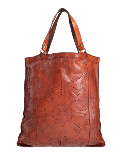 Shop Campomaggi Handbags In Brown