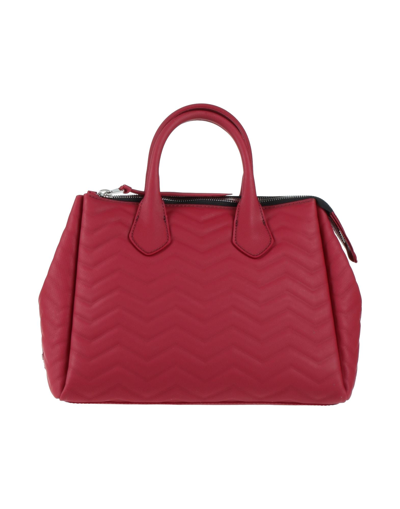 Shop Gum Design Woman Handbag Burgundy Size - Rubber In Red
