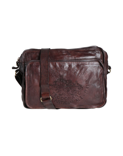 Shop Campomaggi Handbags In Dark Brown