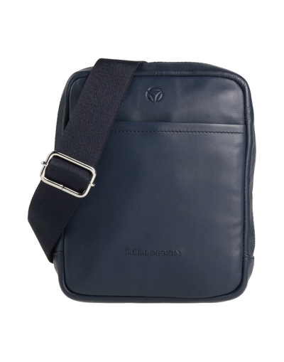 Shop Momo Design Handbags In Dark Blue