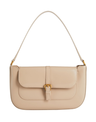 Shop By Far Woman Handbag Beige Size - Bovine Leather