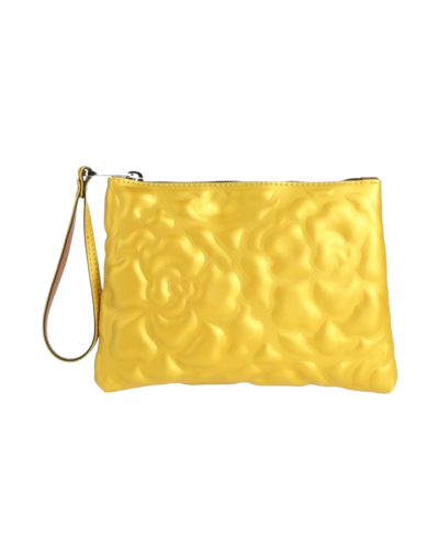 Shop Gum Design Woman Handbag Yellow Size - Recycled Pvc