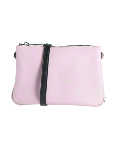 Shop Gum Design Woman Cross-body Bag Fuchsia Size - Recycled Pvc In Pink