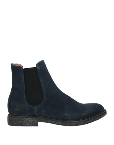 Docksteps Ankle Boots In Blue | ModeSens