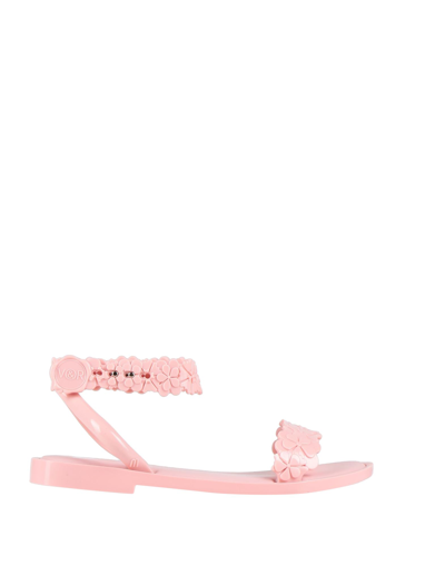 Shop Melissa + Viktor & Rolf Woman Sandals Pink Size 7 Pvc - Polyvinyl Chloride
