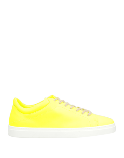 Shop Yatay Man Sneakers Yellow Size 9 Textile Fibers