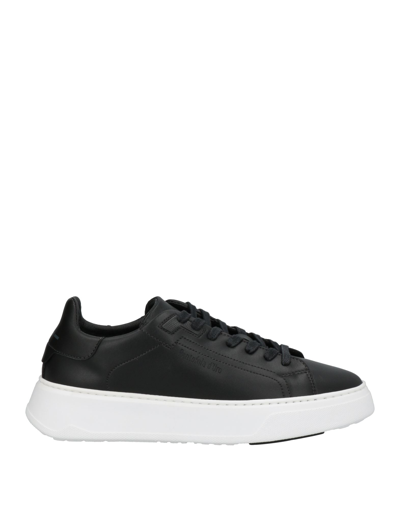 Shop Pantofola D'oro Man Sneakers Black Size 12 Soft Leather