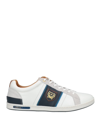 Shop Pantofola D'oro Man Sneakers White Size 12 Soft Leather, Textile Fibers