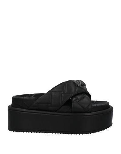 Shop Kurt Geiger Woman Sandals Black Size 9 Soft Leather