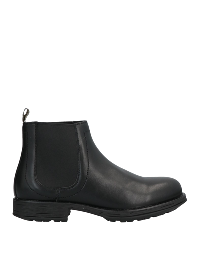 Shop Docksteps Man Ankle Boots Black Size 12 Soft Leather