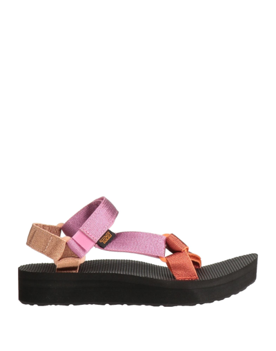 Shop Teva Woman Sandals Pink Size 9 Textile Fibers