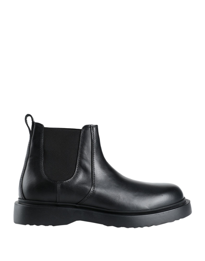 Shop Arket Man Ankle Boots Black Size 12 Soft Leather