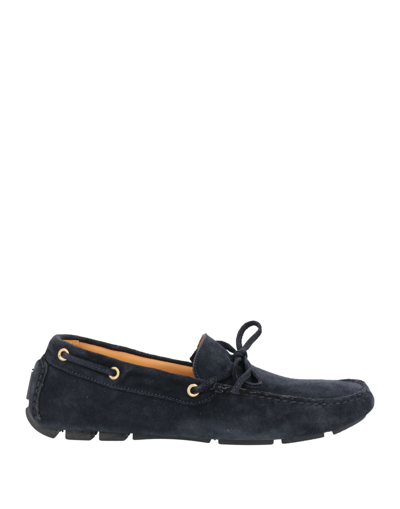 Shop Manifatture Etrusche Man Loafers Midnight Blue Size 7 Soft Leather