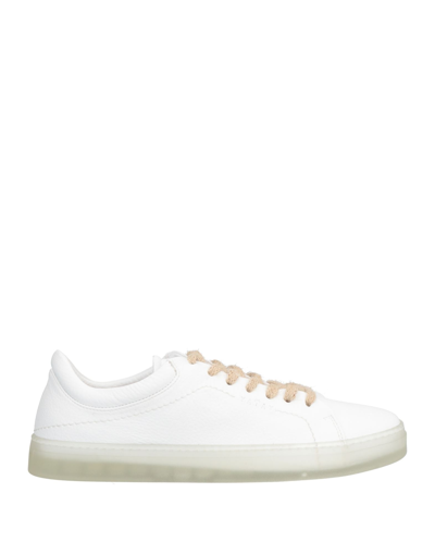 Shop Yatay Man Sneakers White Size 4 Soft Leather