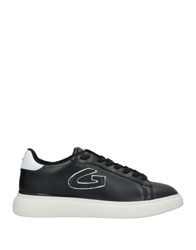 Shop Alberto Guardiani Man Sneakers Black Size 12 Textile Fibers