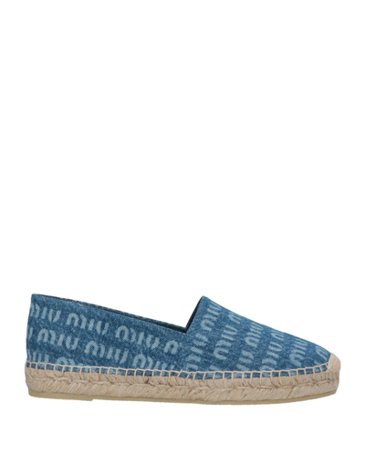 Blue denim - jeans espadrilles Sergio Rossi Blue size 39 EU in