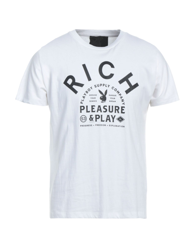 Shop John Richmond X Playboy T-shirts In White