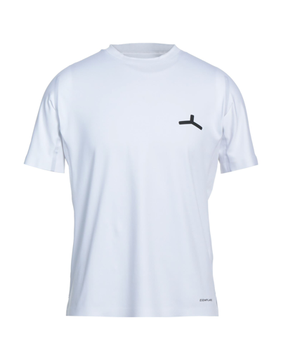 Shop Esemplare Man T-shirt White Size Xl Polyester, Elastane