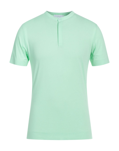 Shop Diktat Man T-shirt Light Green Size Xl Cotton