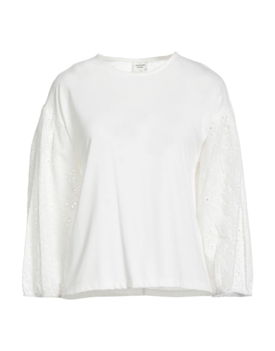 Jacqueline De Yong T-shirts In White | ModeSens