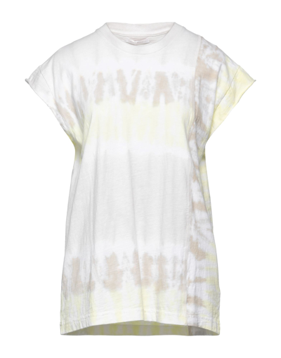 Shop John Elliott Woman T-shirt Light Grey Size 2 Cotton