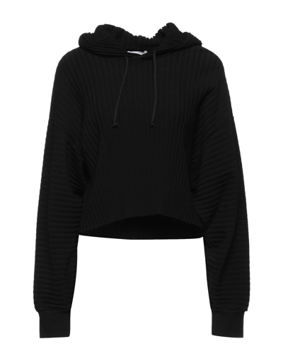 Shop John Elliott Woman Sweatshirt Black Size 3 Cotton, Rayon, Elastane