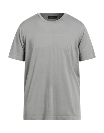 Shop Daniele Fiesoli Man T-shirt Grey Size L Mako Cotton