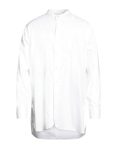 Shop Maison Margiela Man Shirt White Size 16 Cotton
