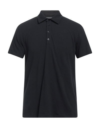 Shop Majestic Filatures Man Polo Shirt Black Size S Cotton