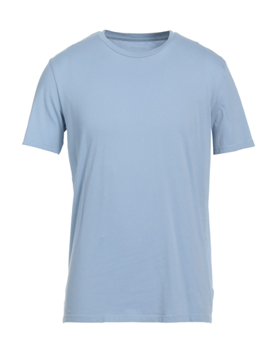 Shop Majestic T-shirts In Sky Blue