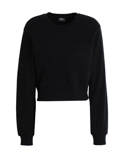 Shop Only Woman Sweatshirt Black Size M Cotton