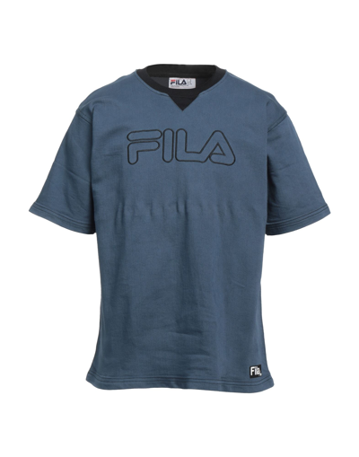 Fila T-shirts In Slate Blue | ModeSens