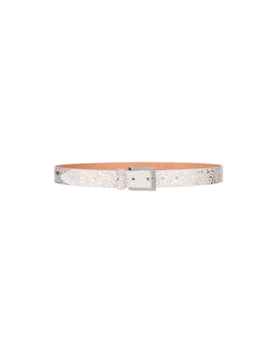 Shop Orciani Woman Belt Blush Size 39.5 Soft Leather In Pink