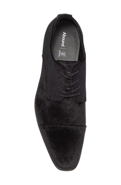 Shop Abound Adler Cap Toe Derby In Black Velvet