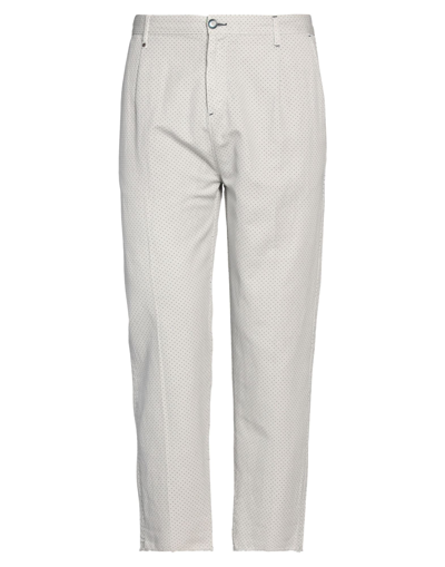 Shop Bl.11  Block Eleven Pants In Light Grey