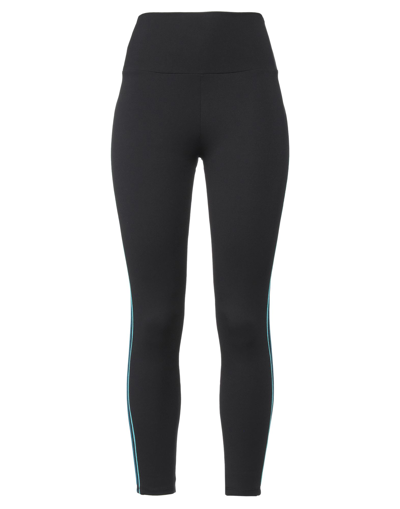 Shop Lanston Sport Woman Leggings Black Size S Nylon, Lycra, Polyamide, Elastane