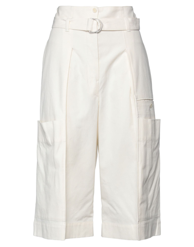 Shop Lemaire Cropped Pants In White