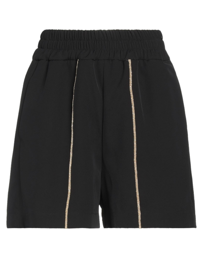 Shop Liis Woman Shorts & Bermuda Shorts Black Size M Polyester