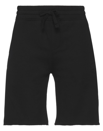 Shop Hydrogen Man Shorts & Bermuda Shorts Black Size L Cotton