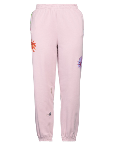 Shop Mcq By Alexander Mcqueen Mcq Alexander Mcqueen Woman Pants Lilac Size L Cotton, Polyester In Purple