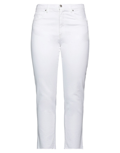 Shop 2w2m Woman Jeans White Size 32 Cotton