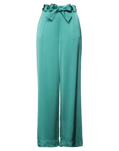 Shop Sadey With Love Woman Pants Green Size 8 Viscose