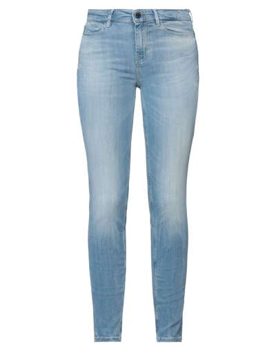 Shop Guess Woman Jeans Blue Size 31w-29l Lyocell, Cotton, Polyester, Elastane