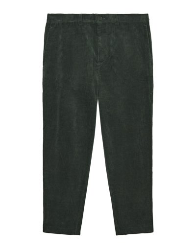 Shop Cos Man Pants Dark Green Size 36 Cotton