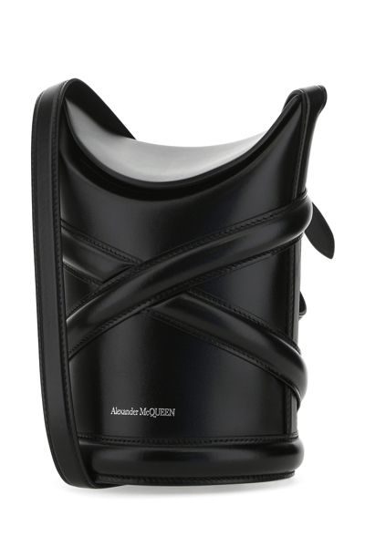 Alexander Mcqueen The Streamlined Leather Bucket Bag