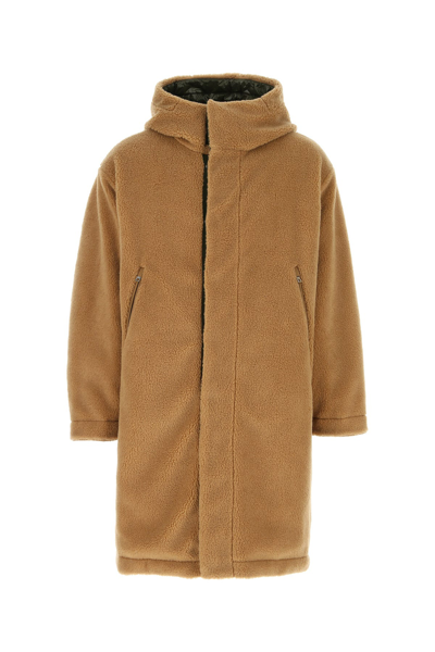 Moncler Cappotto-1 Nd Male In Beige | ModeSens