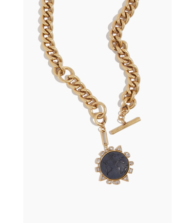 Shop Mignonne Gavigan Odyssey Necklace In Black/gold