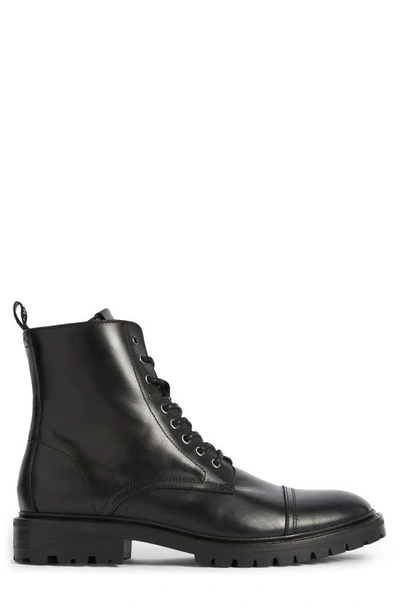 Shop Allsaints Piero Combat Boot In Black