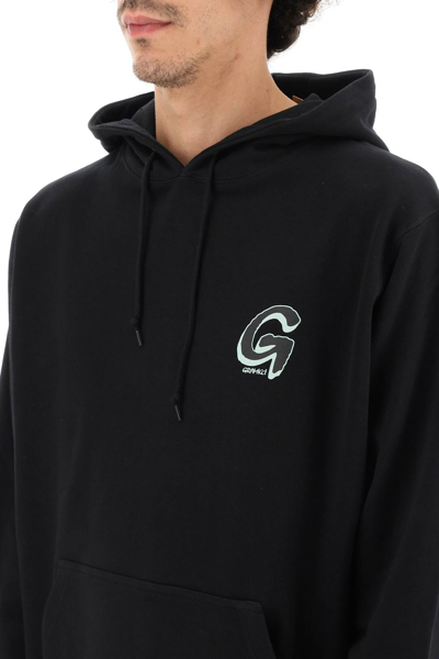 Shop Gramicci 'g' Logo Hoodie In Black